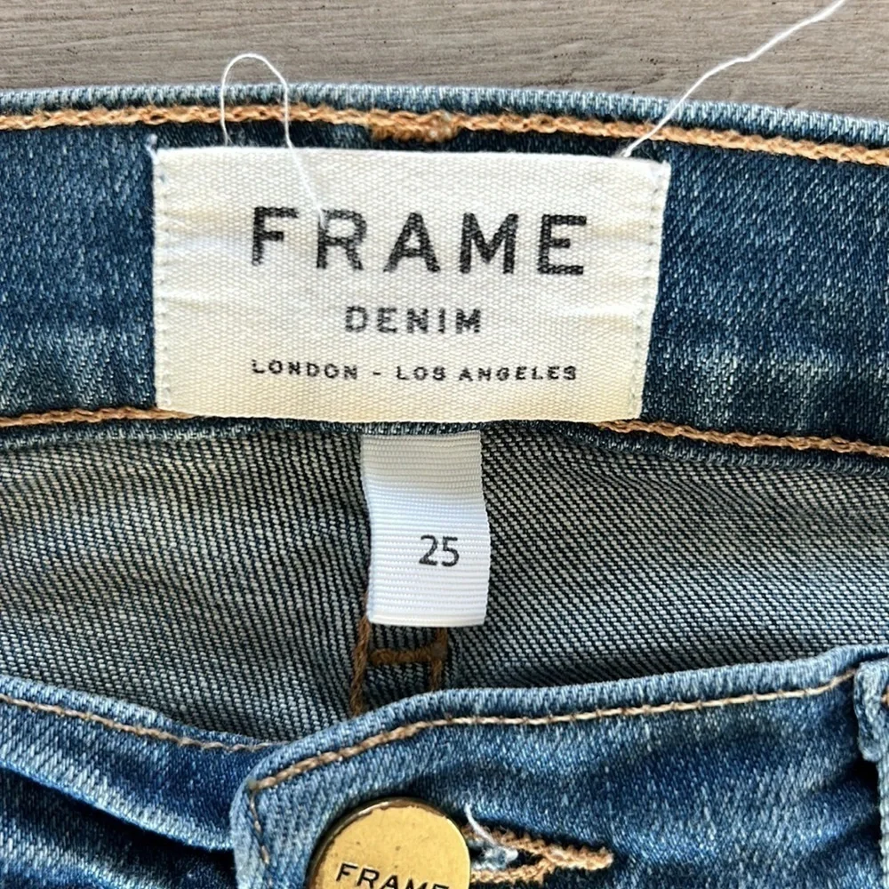 FRAME La Garcon skinny fit jeans size 25